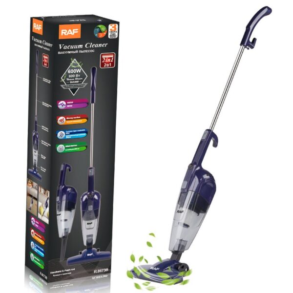 R.8673 W/B / RAF vacuum cleaner 2in1 600W