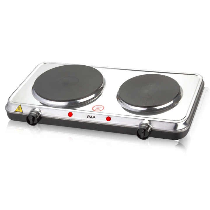 R.8007B / RAF Electric Stove 2500W double stove – Extra