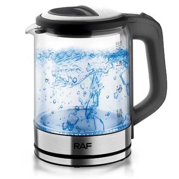 R.7941 / RAF Glass Kettle 1.8L
