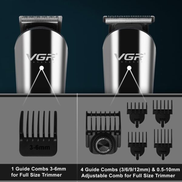 VGR V-107 / Professional Grooming set 11 in 1 - Image 6