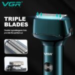 VGR V-370 / Wet & Dry Electric Men shaver - Image 3
