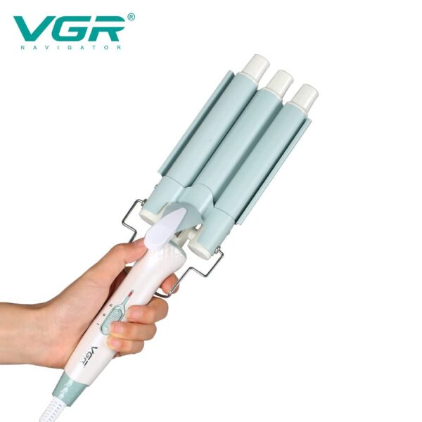 VGR V-595 / Hair Styling 3 Barrel Professional Hair Curler