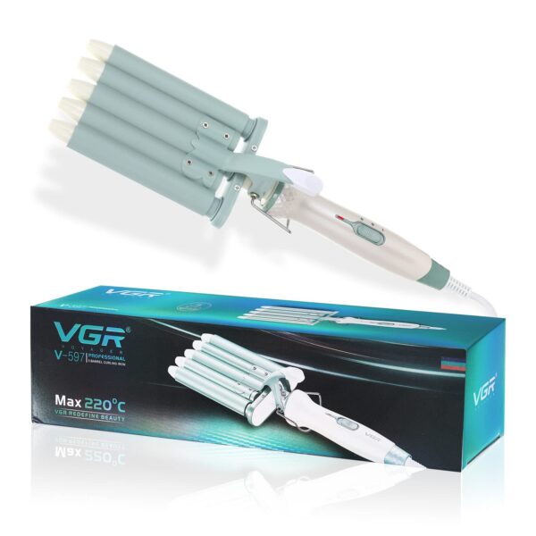 VGR V-597 / Hair Styling 5 Barrel Professional Hair Curler