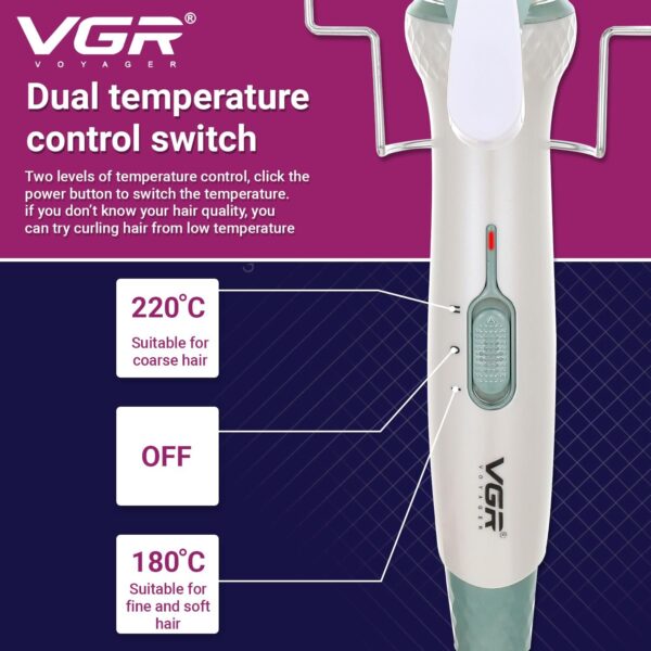 VGR V-597 / Hair Styling 5 Barrel Professional Hair Curler - Image 2