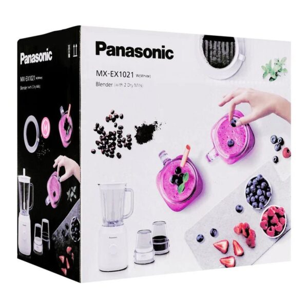 Panasonic 1.4L 400W Blender with Mill – Power & Convenience MX-EX1021WTN - Image 4