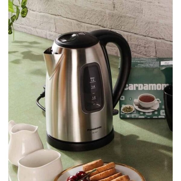 Panasonic Kettle 1.6L 2200W – Stainless Steel Model No. NC-SK1BTZ