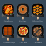 Panasonic - Air Fryer 1450W 6L Black NF-CC600 - Image 3