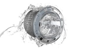 TCL Washing Machine P610 FLG BLDC Motor , chrome Knob , Grey ,Inverter - Image 3