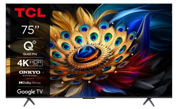 TCL 75 Inch QLED TV – 75C655