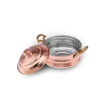 KARACA AHLAT COPPER MINI POT, 12 CM, COPPER