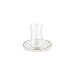 KARACA N?L?FER 12-PIECE TEA SET, TRANSPARENT - Image 3