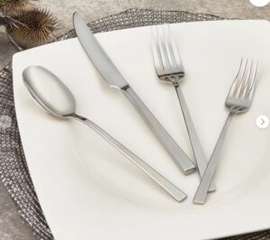 KARACA ASTRID CKB DESSERT SPOON, PLATINUM - Image 7