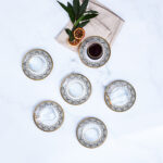 KARACA GLOBE NEW TEA SET OF 6 - Image 3