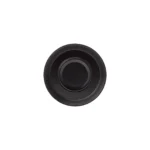 KARACA METAL 6-PIECE TEA PLATE, BLACK