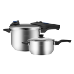 KARACA ASTRID 4+6 LITER WHISTLING POT, BLACK