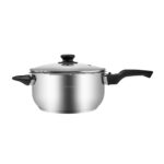 KARACA ASTRID 4+6 LITER WHISTLING POT, BLACK - Image 2