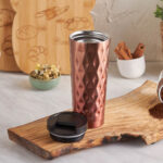 KARACA DIAMOND RED THERMOS  COPPER