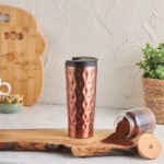 KARACA DIAMOND RED THERMOS  COPPER - Image 3
