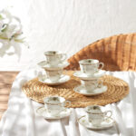 KARACA ANT?KA 80 ML COFFEE CUP SET OF 6