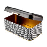 KARACA PLAYFUL BREAD BOX, BLACK