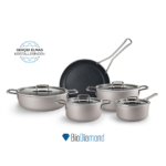 KARACA MASTERMAID BIO DIAMOND 9 PCS IND POT SET BEIGE COOKWA - Image 4
