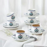 KARACA ??N? 90 CC COFFEE CUP SET OF 6