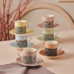 KARACA BAL? 80 CC COFFEE CUP SET OF 6