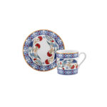 KARACA RUMEL? 6-PERSON 80 ML COFFEE, BLUE - Image 2