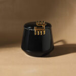 KARACA 50TH YEAR COLLECTION 370 ML BLACK MUG WITH LID - Image 10