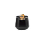 KARACA 50TH YEAR COLLECTION 370 ML BLACK MUG WITH LID - Image 11