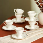 KARACA B?GA 90 ML COFFEE CUP SET OF 6