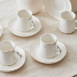 KARACA VOLGA 6-PERSON 80 ML COFFEE, WHITE - Image 10
