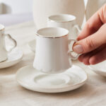 KARACA VOLGA 6-PERSON 80 ML COFFEE, WHITE - Image 2
