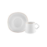 KARACA VOLGA 6-PERSON 80 ML COFFEE, WHITE - Image 6