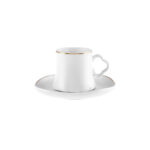 KARACA VOLGA 6-PERSON 80 ML COFFEE, WHITE - Image 7