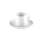 KARACA VOLGA 6-PERSON 80 ML COFFEE, WHITE - Image 8