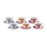 KARACA MADAGASKAR 80 ML COFFEE CUP SET OF 6