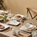 KARACA AUTUMN 57 PCS NB DINNERSET SQR - Image 4