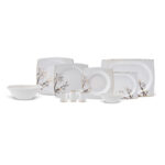 KARACA AUTUMN 57 PCS NB DINNERSET SQR - Image 6