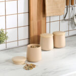 KARACA LOLA 3-PIECE SPICE SET, BEIGE