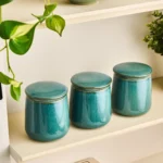 KARACA LOLA 3-PIECE SPICE SET, GREEN - Image 3