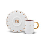 KARACA CUMHURIYET YUZYILI CUMHUR ESPRESSO COFFEE SET OF 2 - Image 3