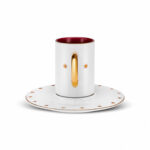 KARACA CUMHURIYET YUZYILI CUMHUR ESPRESSO COFFEE SET OF 2 - Image 6