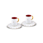 KARACA CUMHURIYET YUZYILI CUMHUR ESPRESSO COFFEE SET OF 2 - Image 9