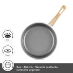 KARACA X REF?KA B?RGUL  SWISS CRYSTAL 26 CM PAN CREAMY - Image 6