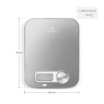 KARACA GASTRO SCALE SELF-POWER KITCHEN SCALE, INOX - Image 2