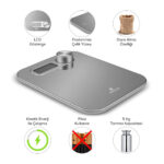 KARACA GASTRO SCALE SELF-POWER KITCHEN SCALE, INOX - Image 4