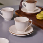 KARACA SERAF 90 ML COFFEE CUP SET OF 6