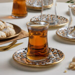 KARACA LA??N 18 PCS TURKISH TEA GLASS SET FOR 6 - Image 8