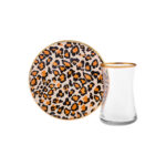 KARACA LA??N 18 PCS TURKISH TEA GLASS SET FOR 6 - Image 3
